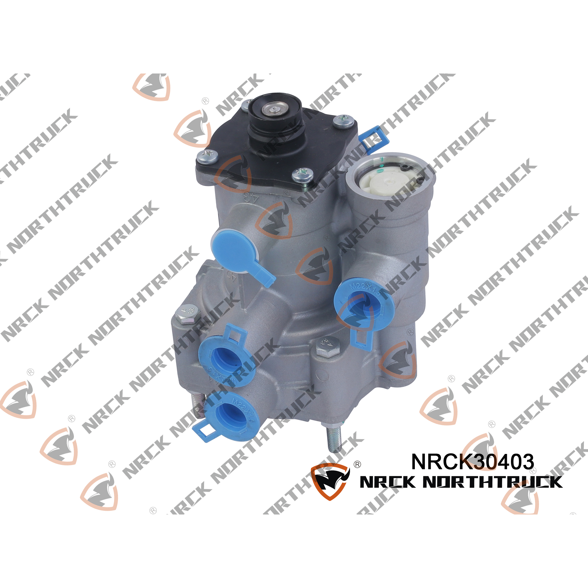 Кран управления тормозами прицепа 