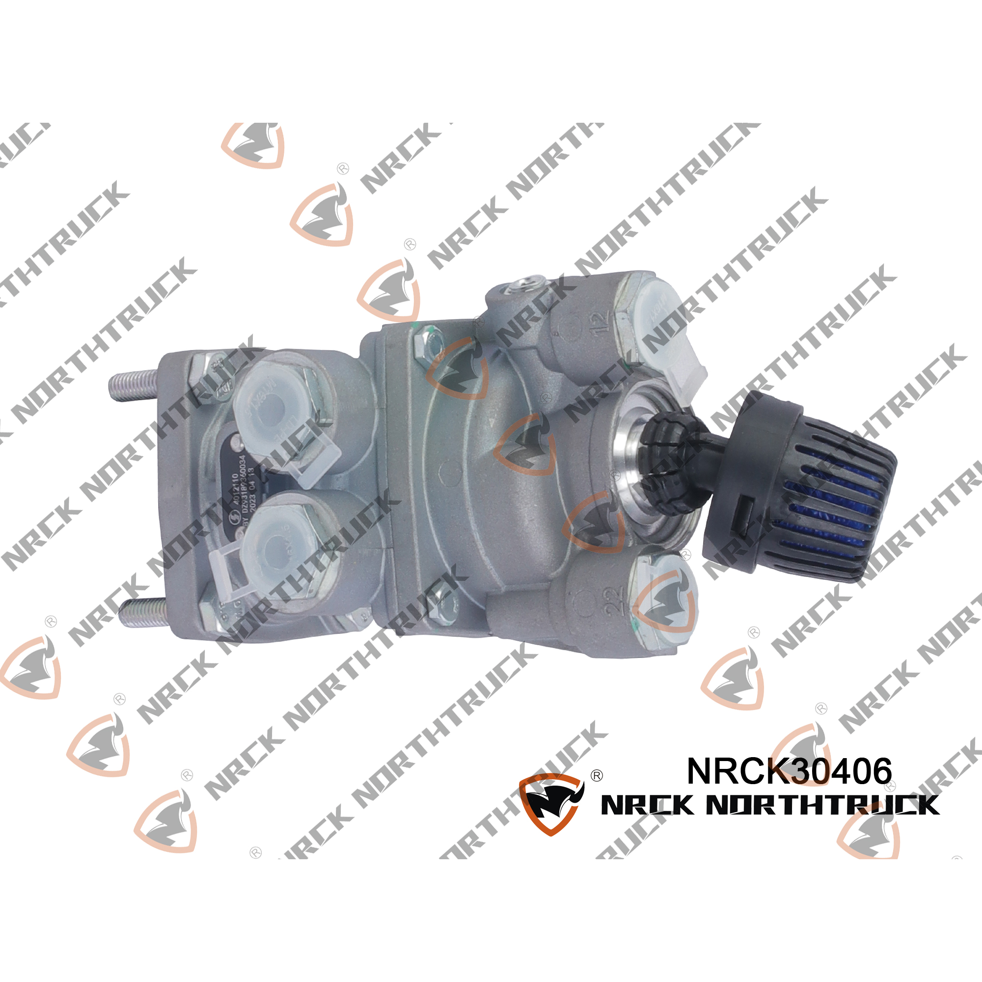 Кран управления тормозами прицепа