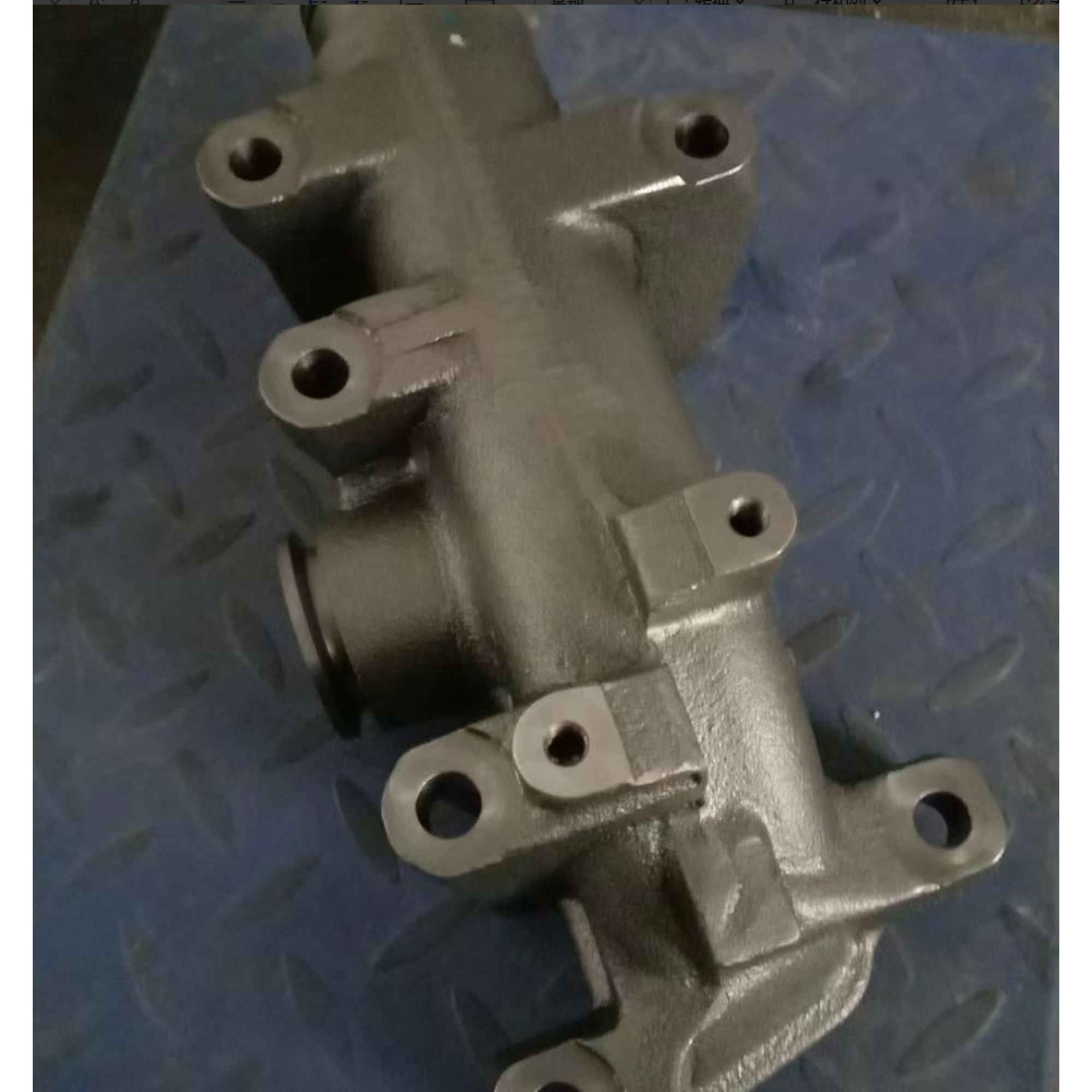 Трубка заднего выхлопа