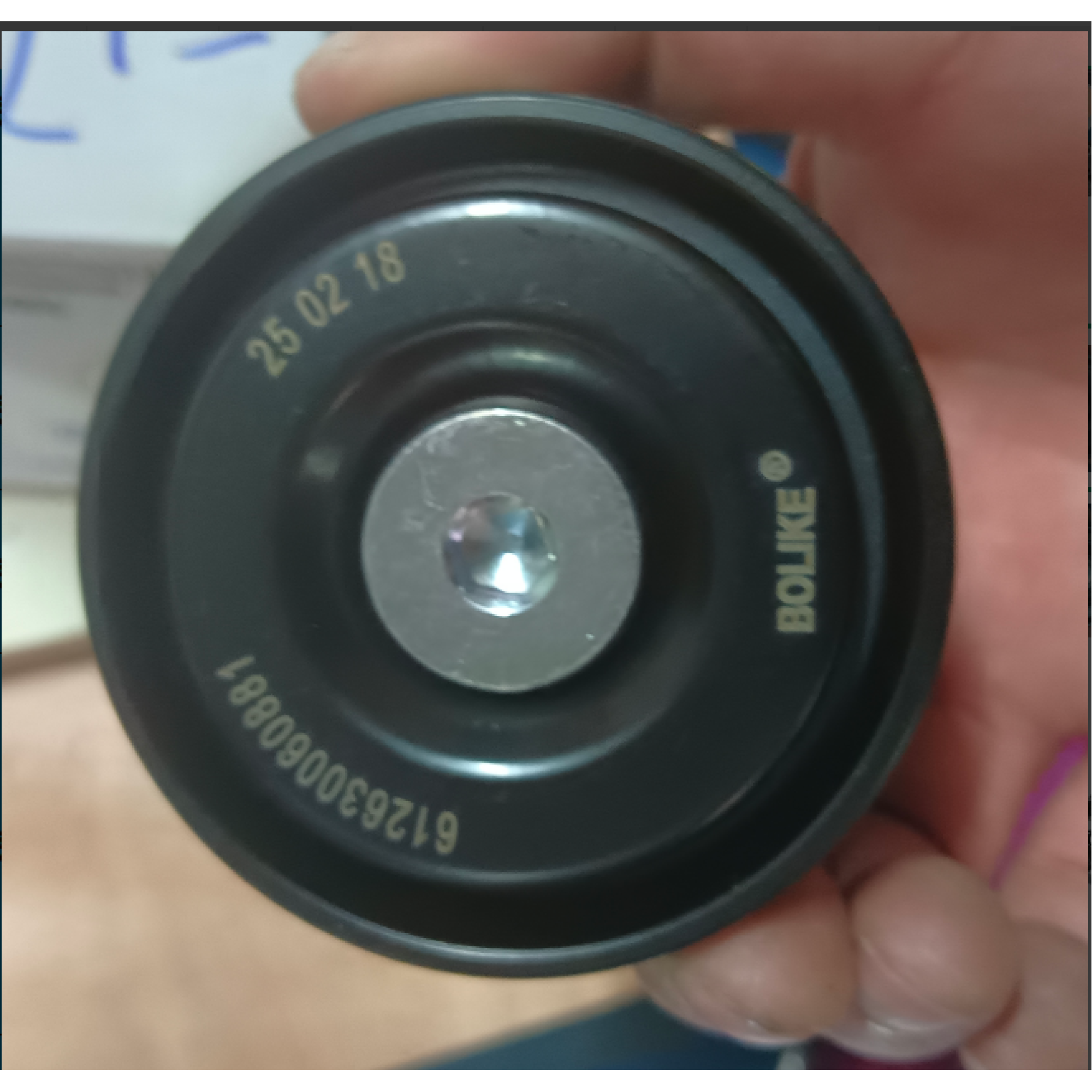 Ролик натяжителя ремня в сборе