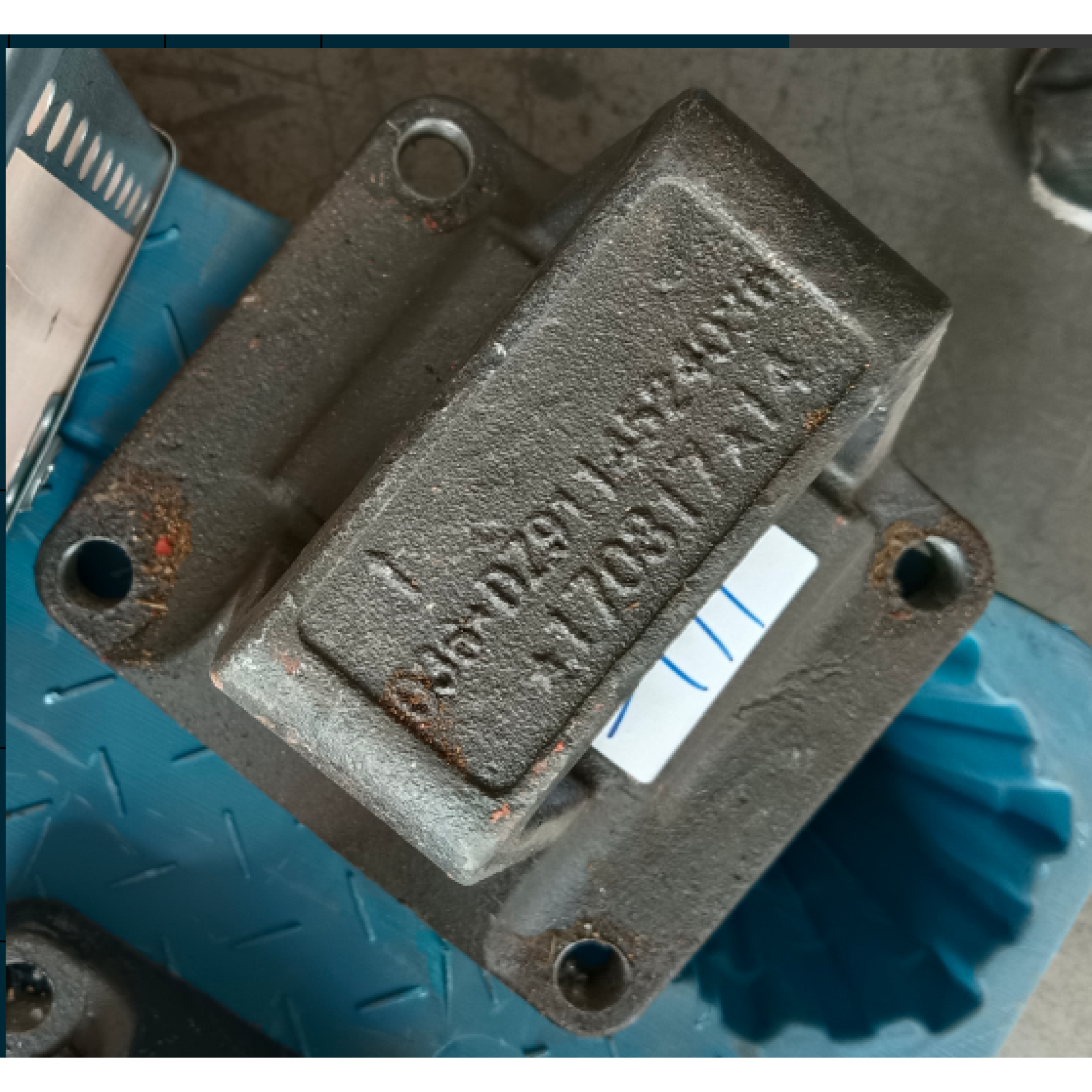 Кронштейн задней рессоры 